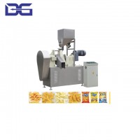 Automatic frying nik naks snacks machine frying corn grits puff nik Cheetos Extruder Machine Production Plant