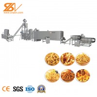 Automatic Kurkure Extruder Machine Snacks Food Plant Corn Curls Cheetos Chips Production Line