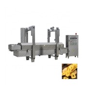 Breaded Shrimp/fish fillet processing line Industrial onion deep frying machine Continuous Automatic Fryer For Snacks